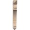 Ekena Millwork Merced Arts & Crafts Smooth Bracket, Douglas Fir, 5 1/2"W x 34"D x 46"H BKT06X34X46MRC03SDF - alternate 3